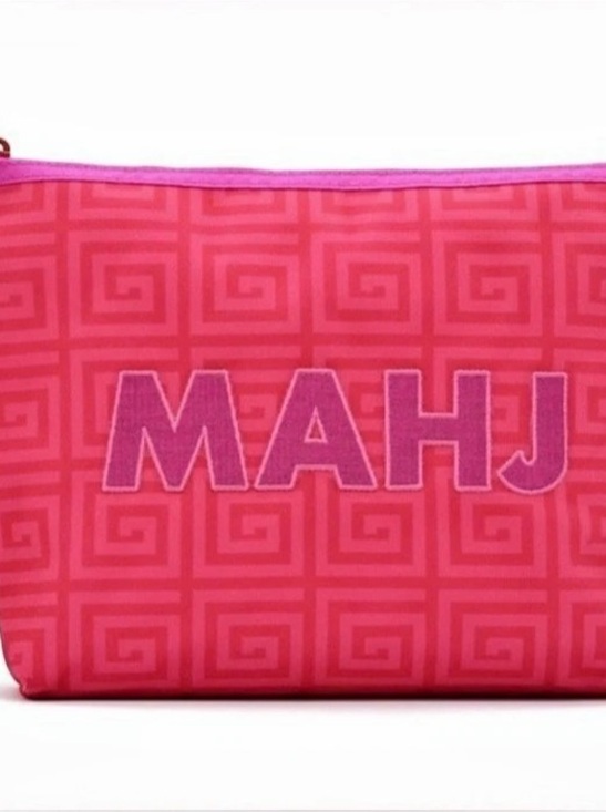 Jonathan Adler Other - Jonathan Adler x Michaels Mahjong Pouch Pink & Red